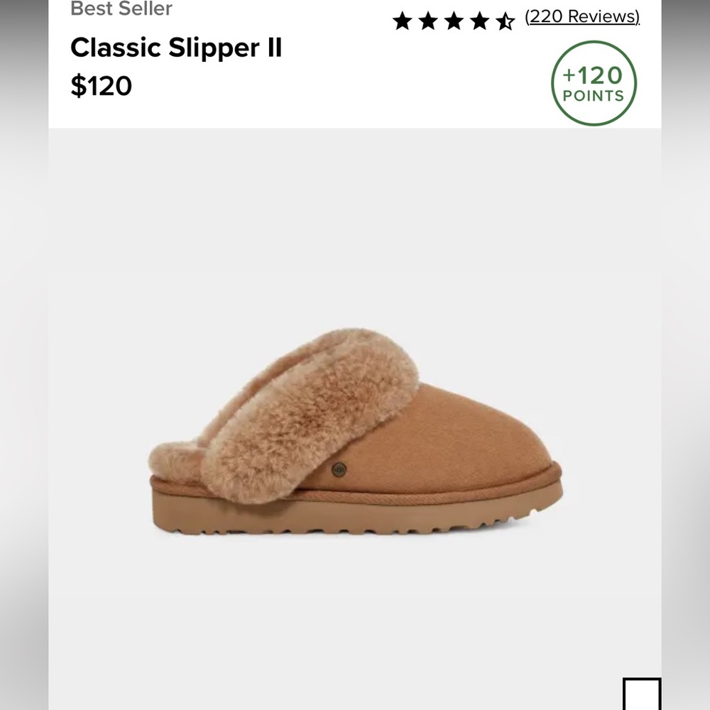 UGG classic slipper II